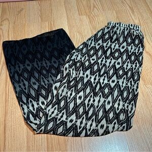 Maurices chiffon illusion pants‎ large
